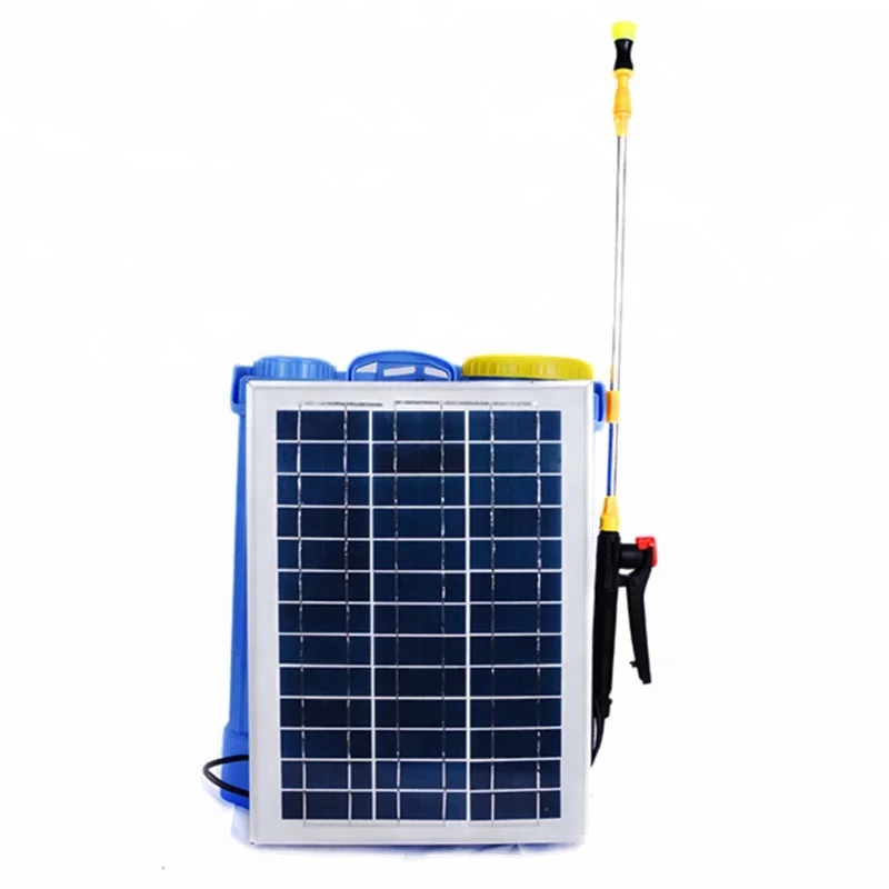 2023  Hot Sell 16L 18L 20L Electric Solar Battery Knapsack  Powered Backpack Sprayer For Agriculture
