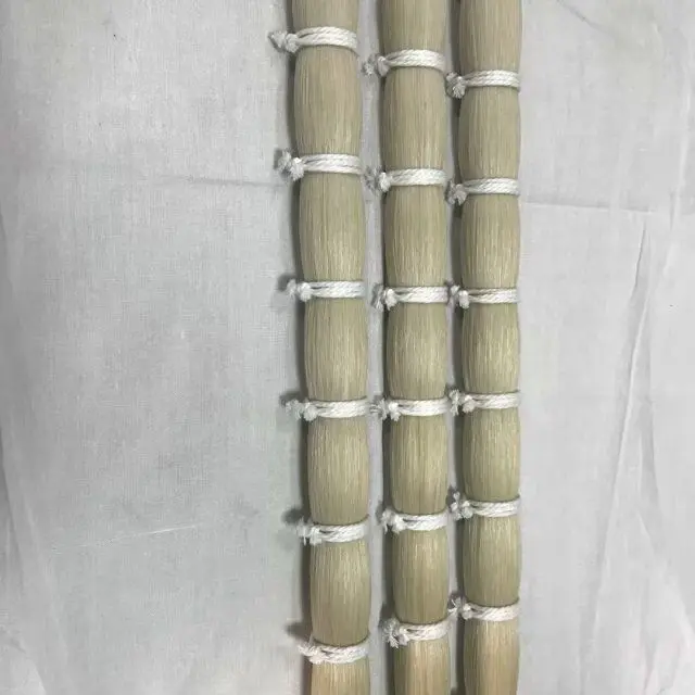 
Mongolian 100% real horse tail hair for violin bow hair 