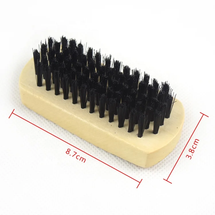 High quality black travel shoe brushes set wholesale