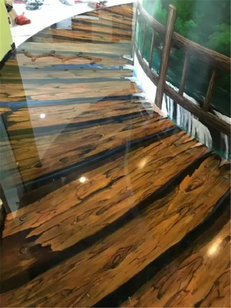 two components wholesale epoxy resin crystal clear liquid for adhesive glue crystal for 3D epoxy flooring paint