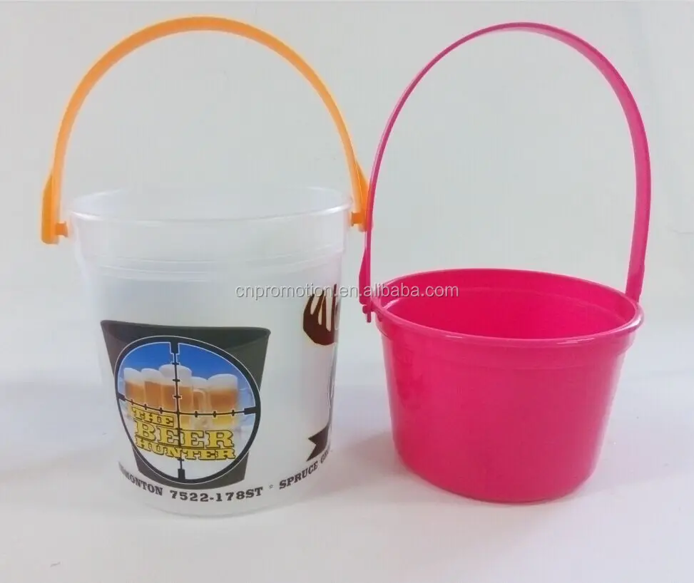 32OZ cheaper halloween durable plastic punch bucket cocktail bucket