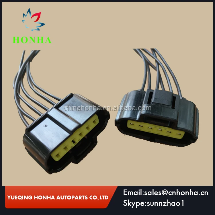 6 Pin MAF Mass Air Flow Sensor wireharness Connector Plug Clip pigtail