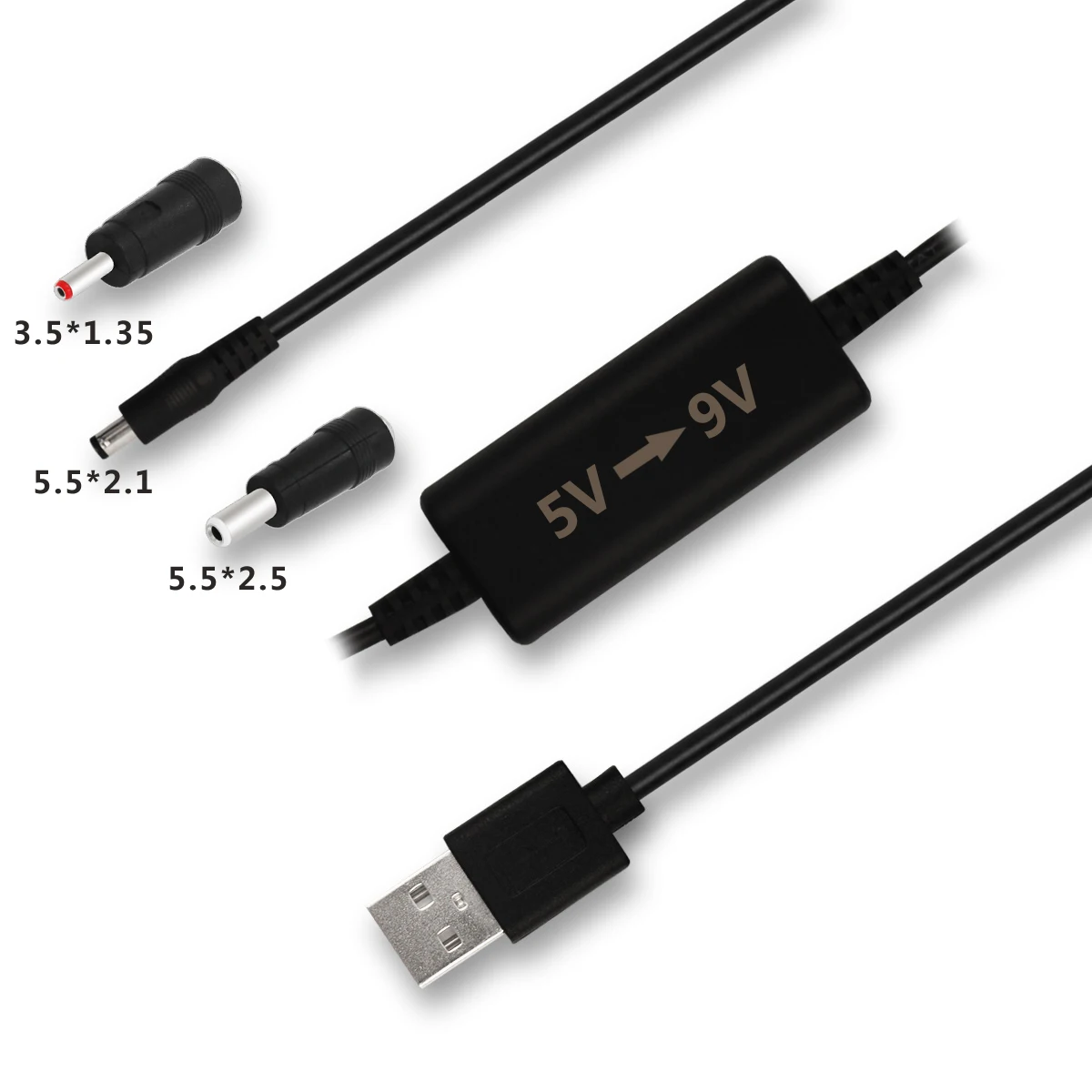 5V 9V to 12V Step Up USB Cable 5 V Boost to 12V Converter 1A Step-up Transformer DC 5.5*2.1mm Power Regulator Line