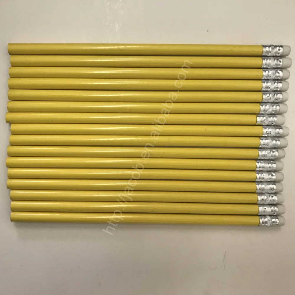 pencils bulk sharpener white wooden custom pencil with eraser