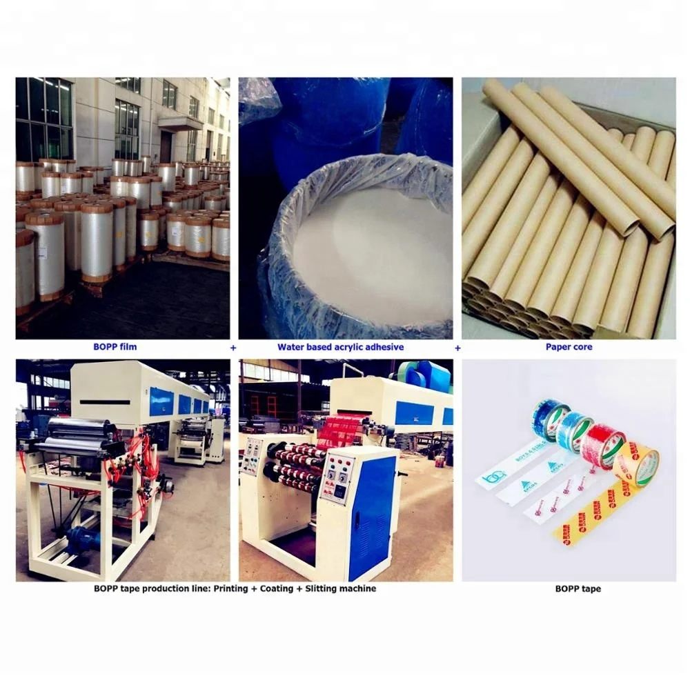 Клейкая лента на водной основе BOPP gum coater