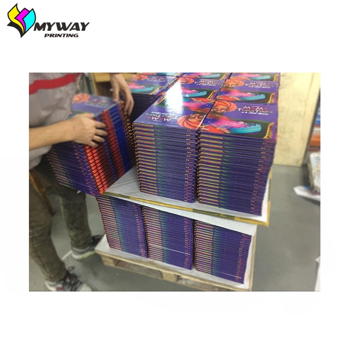 Best color hardcover book printing in China