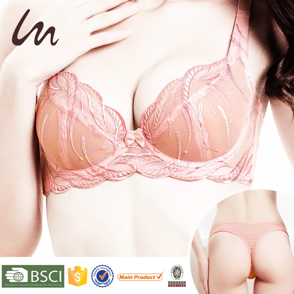 New Design Hot Ladies Lingerie Underwear Sexy Lace Bra and Panty Set Bra & Brief Sets Transparent Bra 200 Sets Spandex / Nylon