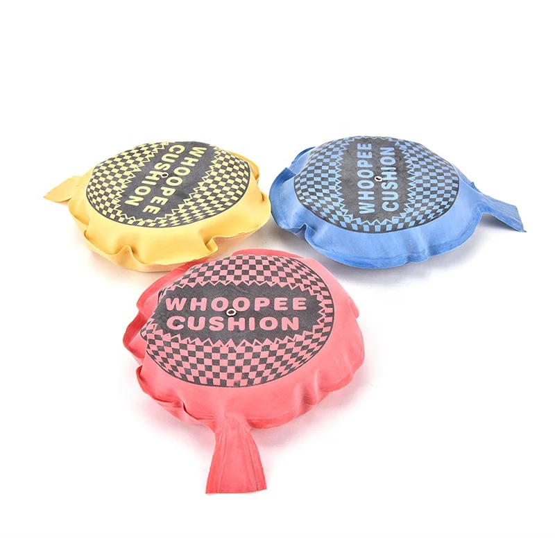 wholesale rubber mini whoopee cushion custom print for April Fool Day