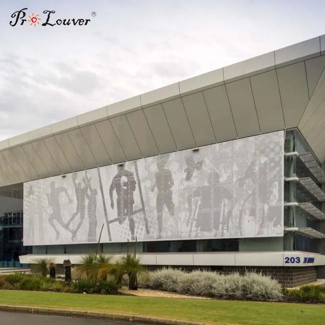 Picture Customized Aluminum Perforated Sheet Panel for Facade