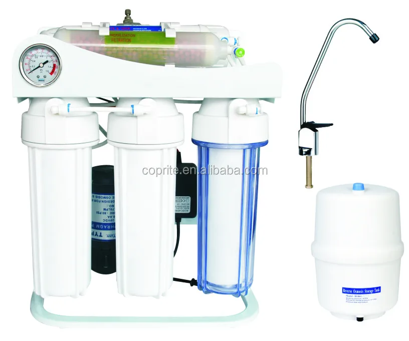 220V 50GPD 5 Stages Reverse Osmosis System with stand