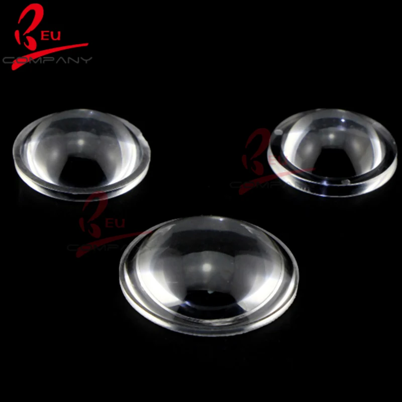 Plastic LED lens Diameter 11 mm Double convex optical lens 1W 3W Reflector Lenses