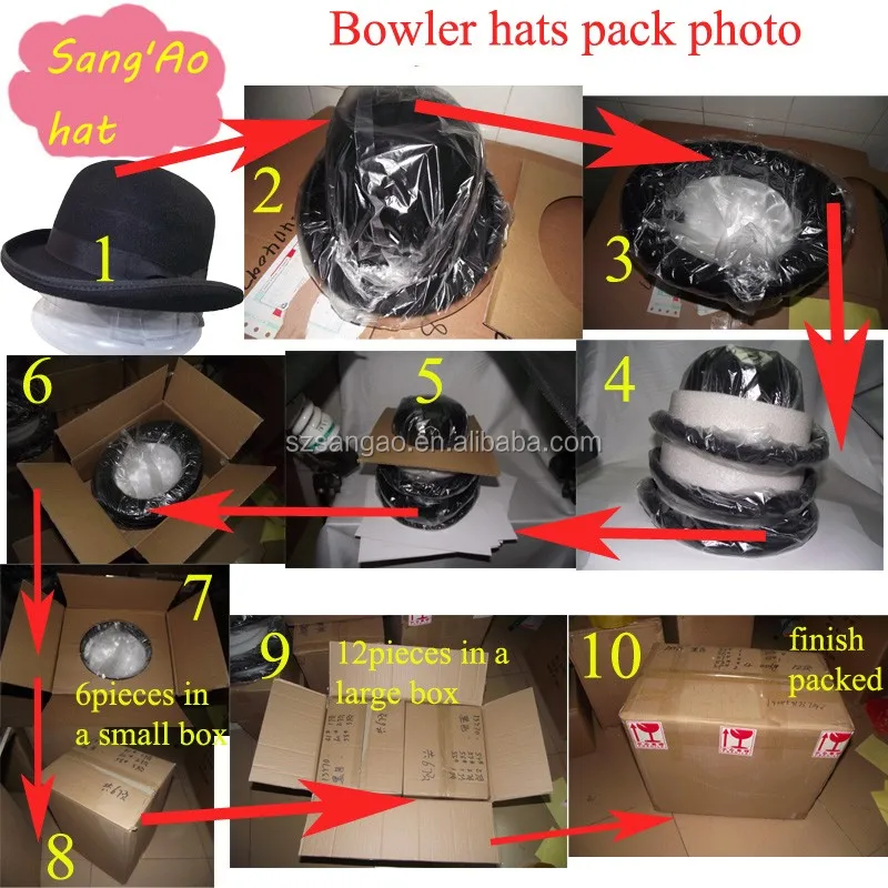 Wholesale new style felt winter white fez hat wool fedora for men or women in party