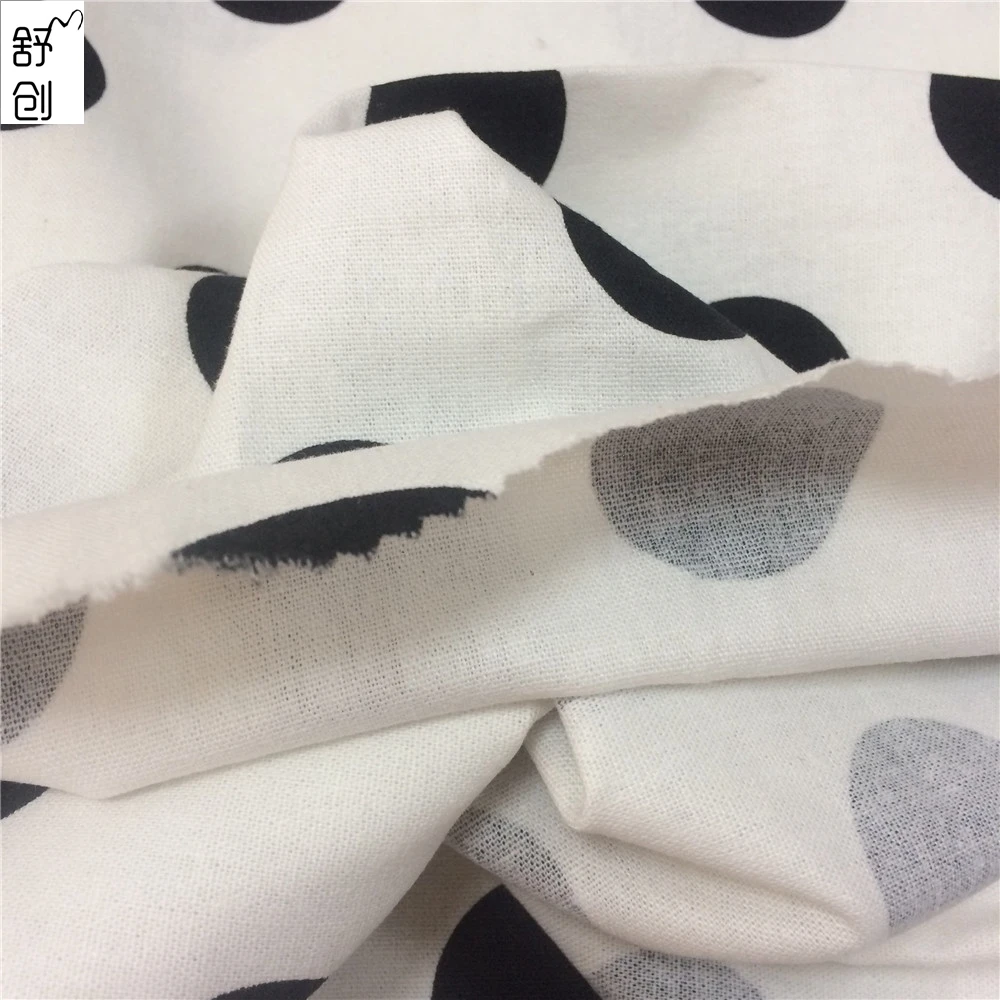 High quality indonesia linen blend printed fabric