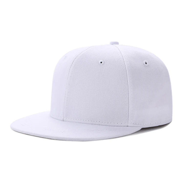Wholesale High Quality Custom Logo Hip Hop 6 Panel Blank Snapback Hats