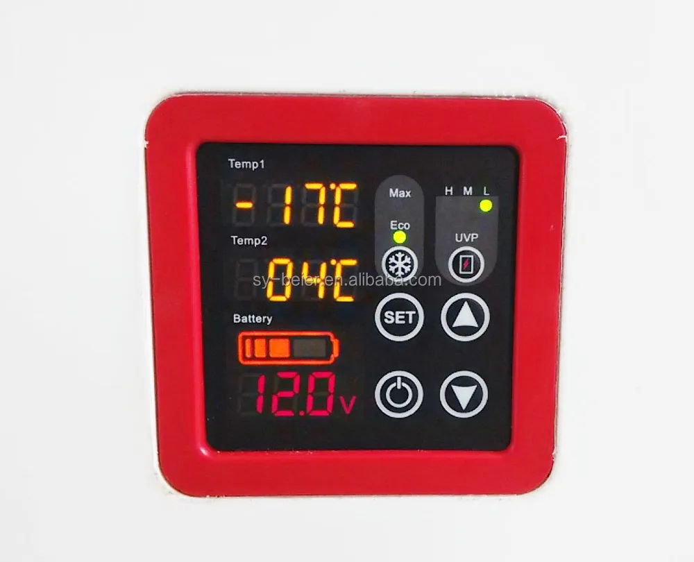 433L solar powered deep freezer with 110mm PU insulation and digital temperature control