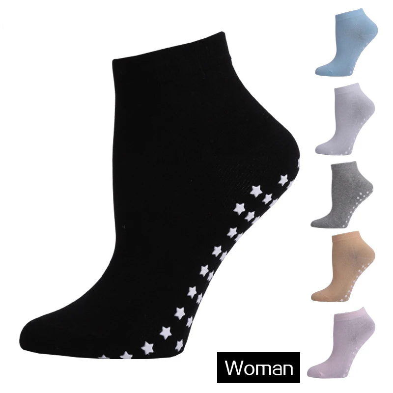 Barre Workout Socks, Gaiam No Slip Grippy Yoga Socks
