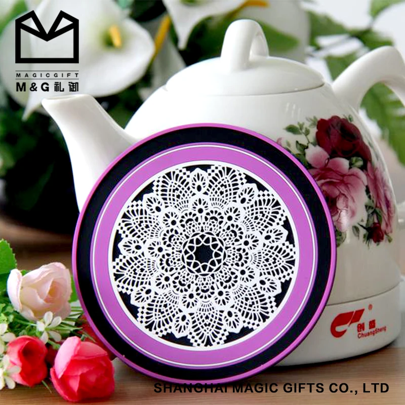 Attractive design tea cup coaster coasters for drink