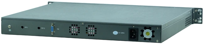 1U Rackmount chasssis для материнских плат с B75 материнская плата брандмауэр SFP + оптическое волокно
