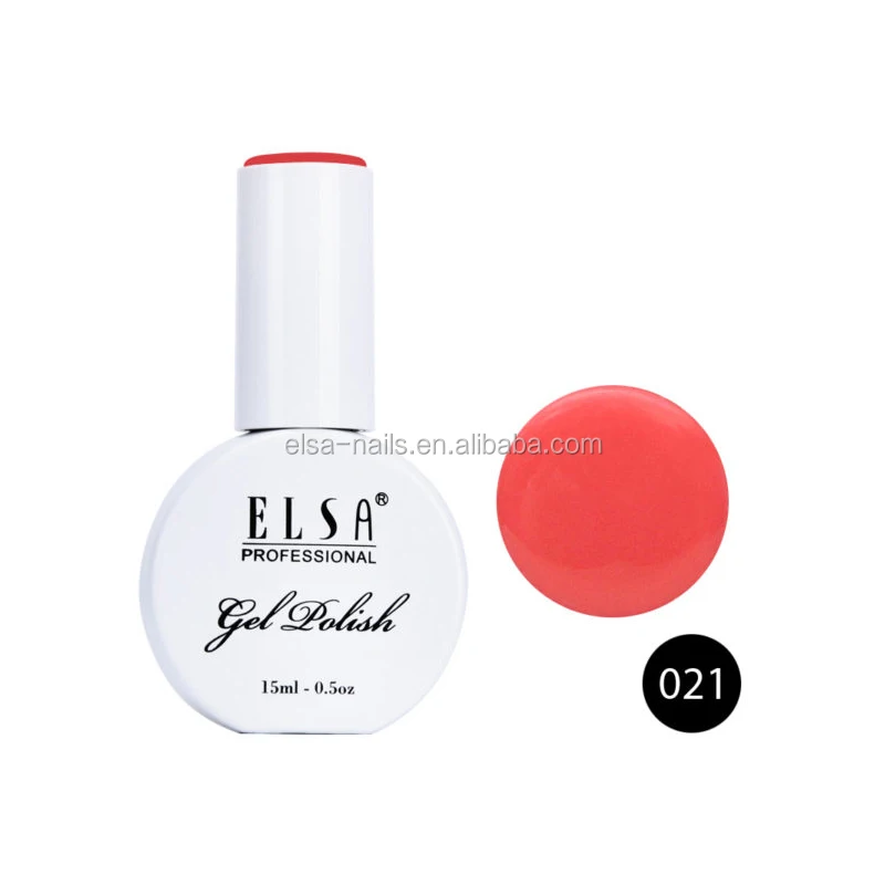 
ELSA 2021 120 colors 15m free sample Guangzhou fast drying nail glue natural three step gel nail polish 