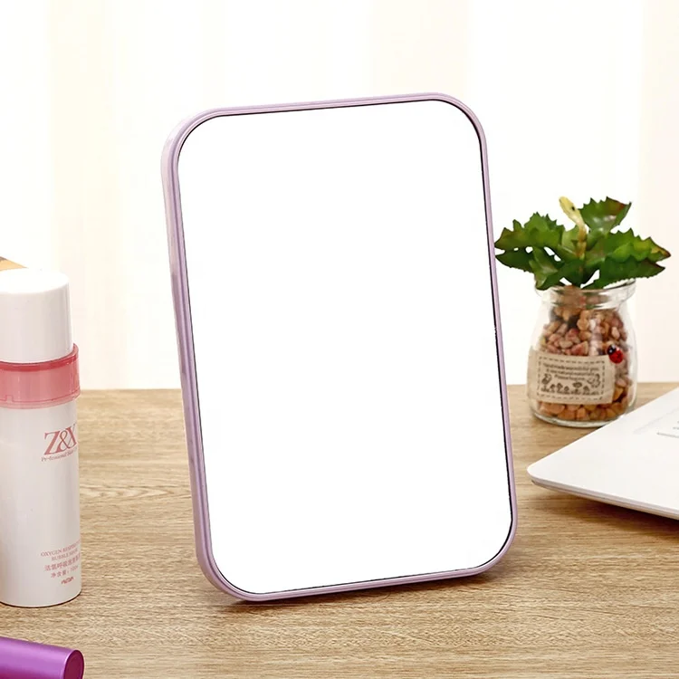 Melason Factory Directly Wholesale Square Shape Desktop Vanity Makeup Compact Cosmetic Mirror Pocket