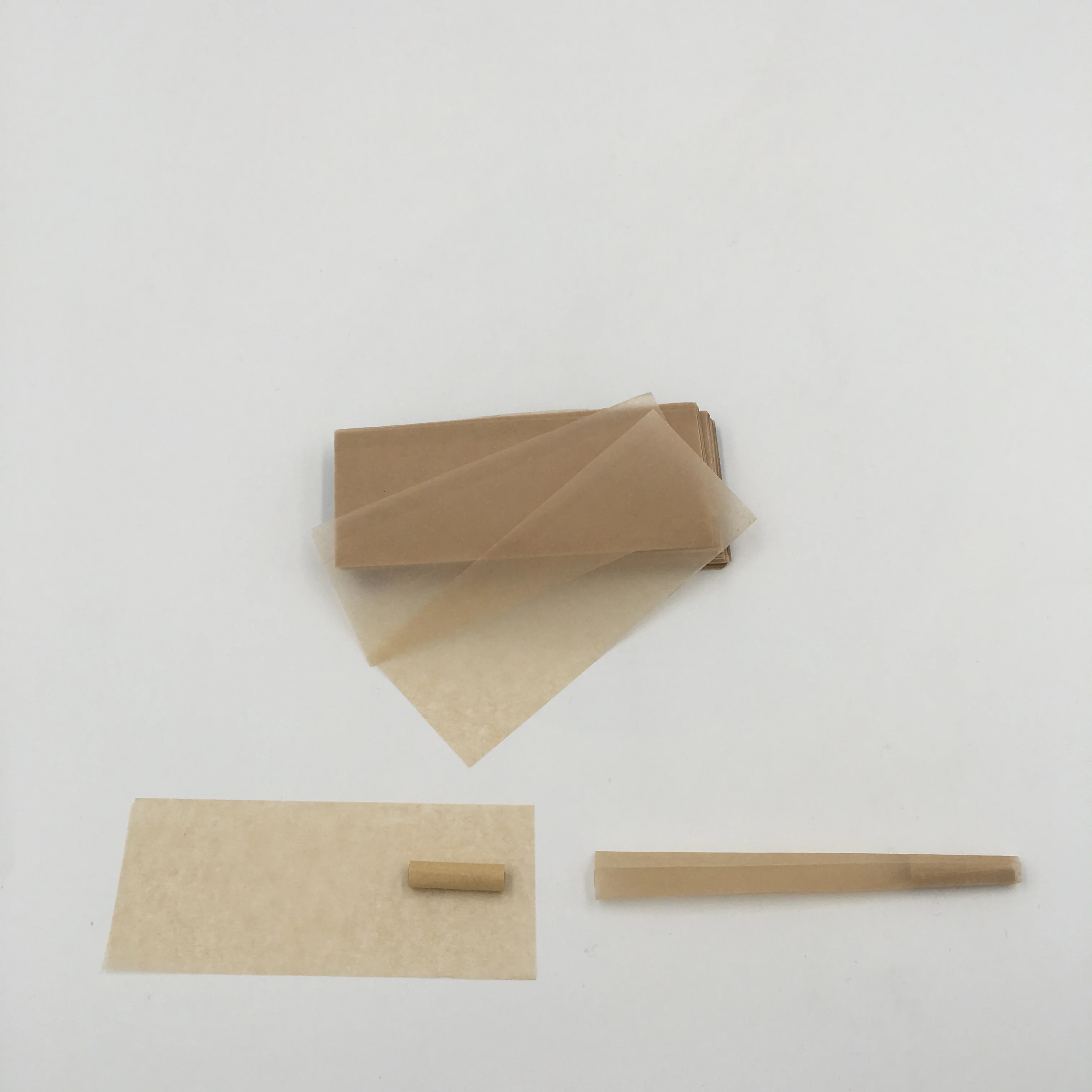 
Richer 14gsm brown Cigarette Hemp Rolling Paper Unfolded Plain Sheet 