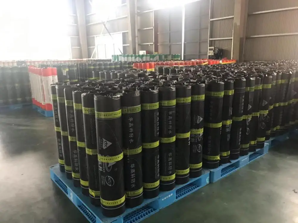 China factory SBS/APP plastic elastomer modidied asphalt waterproof membrane coiled material for building roof,tunnel