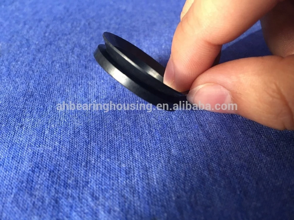 High precision labyrinth seals conveyor roller parts bearing housing for 6307