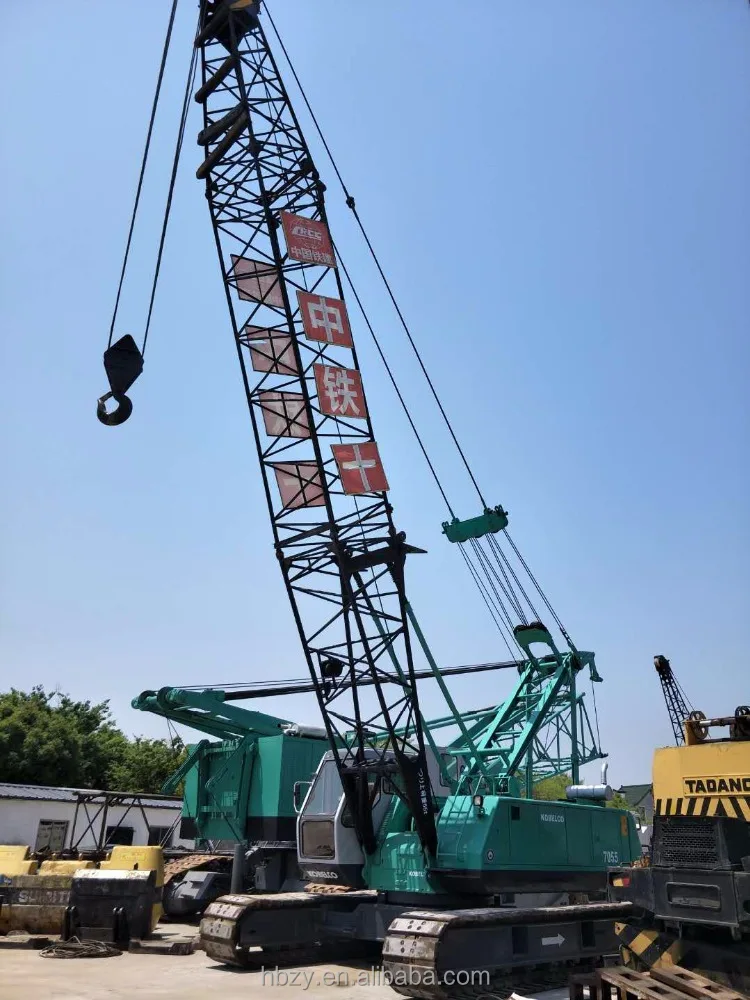 Japanese kobelco 7055 crawler crane,Used Japanese crawler crane ,used IHI sumitomo Hitachi crawler crane