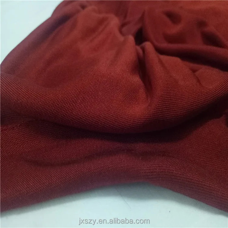 Jersey knit fabric 100% pure silk fabric