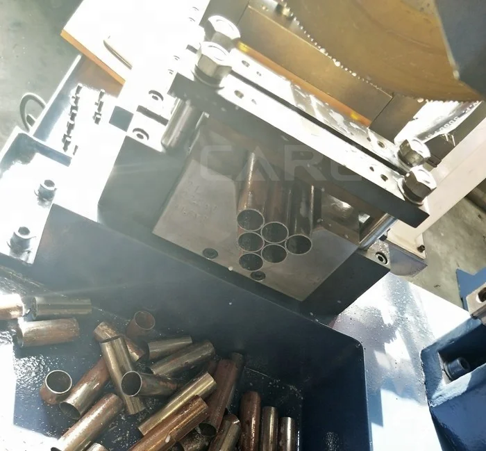 MC-350CNC-S Servo feeding Automatic CNC cutting saw machine for steel pipes and tubes