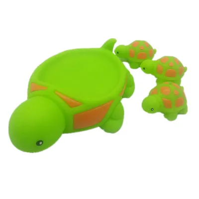 Good price friendly plastic green tortoise bath toys