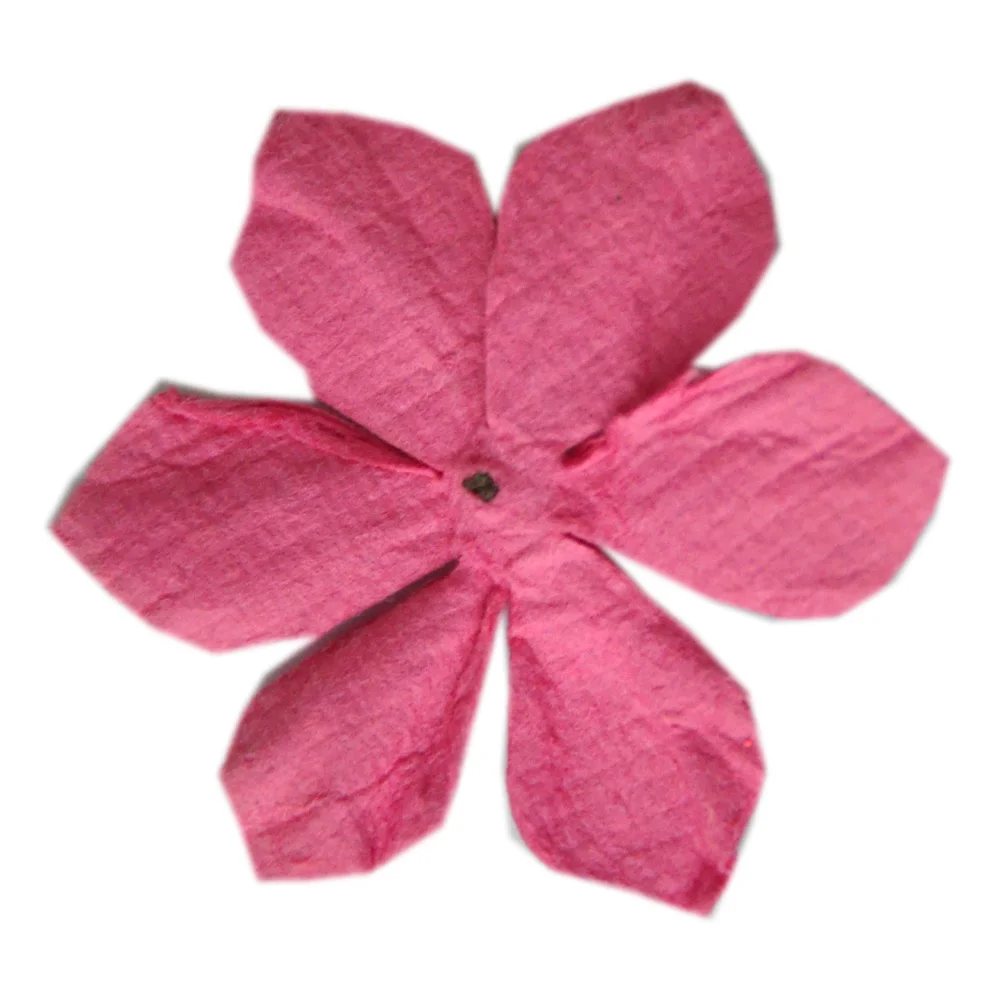 32mm Paper Rose Decorative Flowers With Brown Blossom For Card Making Craft