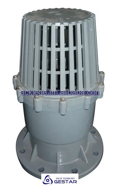 PVC foot valve