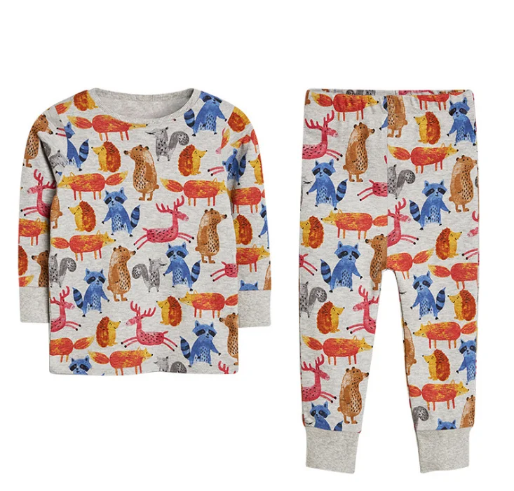 
American style quality pattern prints pajama for kids 