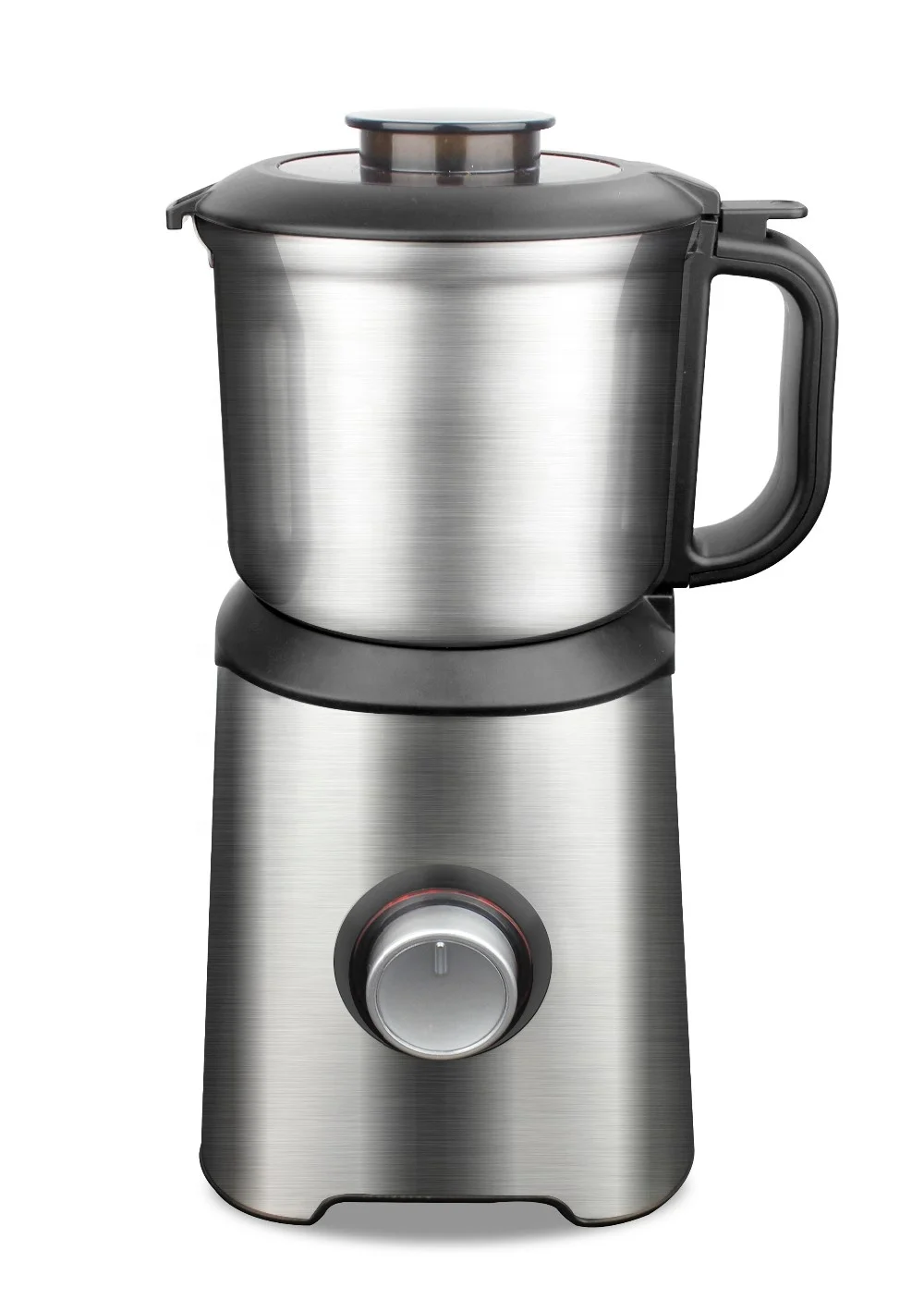 coffee blender Stainless steel hosing 2 in 1 table blender with Glass jar