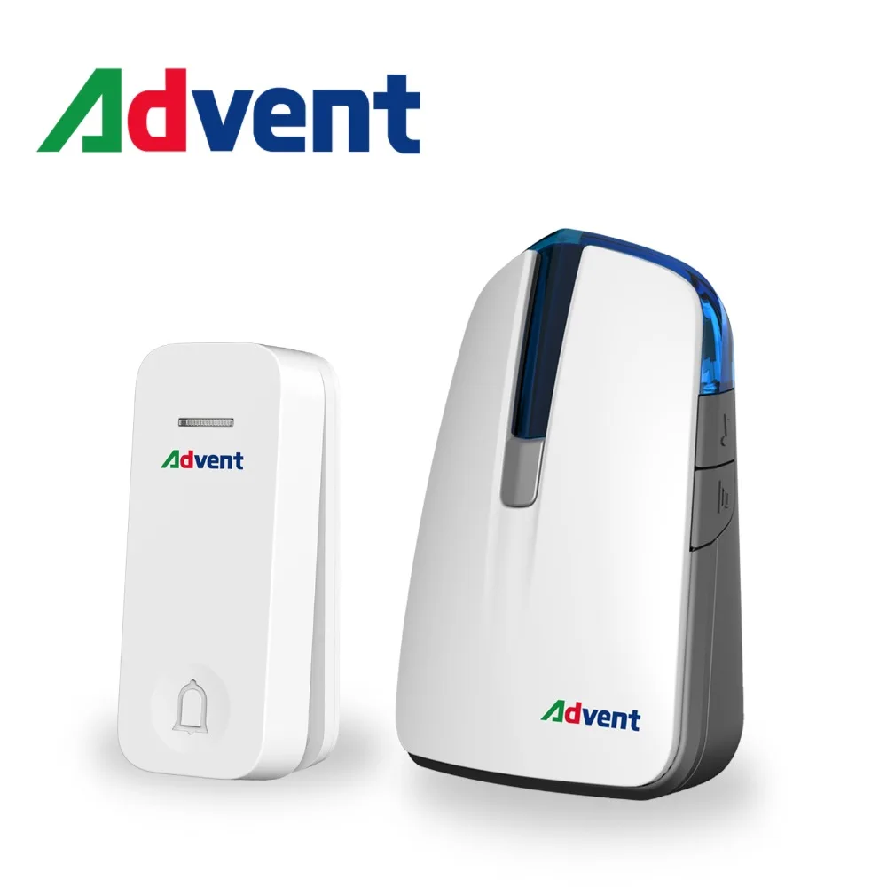 Беспроводной дверной звонок на батарейках с большим радиусом действия 150 м, водонепроницаемый автономный дверной Звонок