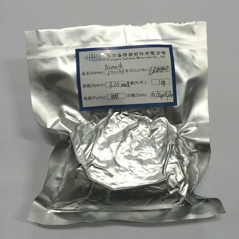 Changsha Bi Powder, Bismuth Metal Powder, Bismuth Powder 99.99%