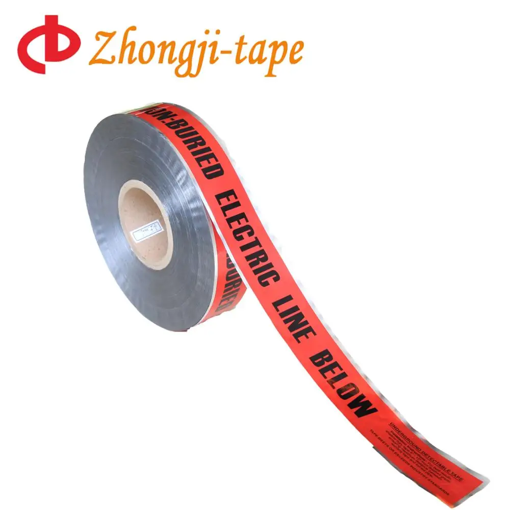 Underground Electric Line Marking Tape Manufacture High Quality