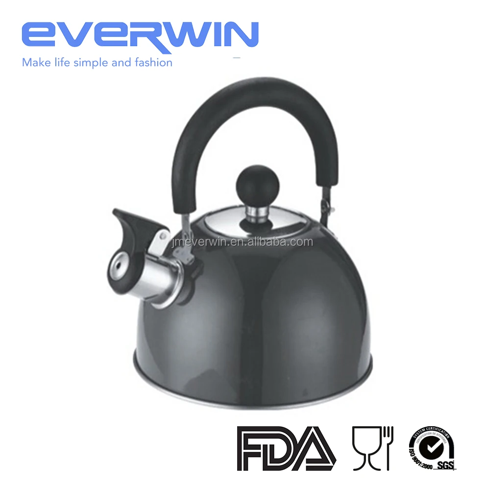 Cute 1.5 Litre Colorful Whistling Water Kettle Teapot Whistle Spout Locking Cover