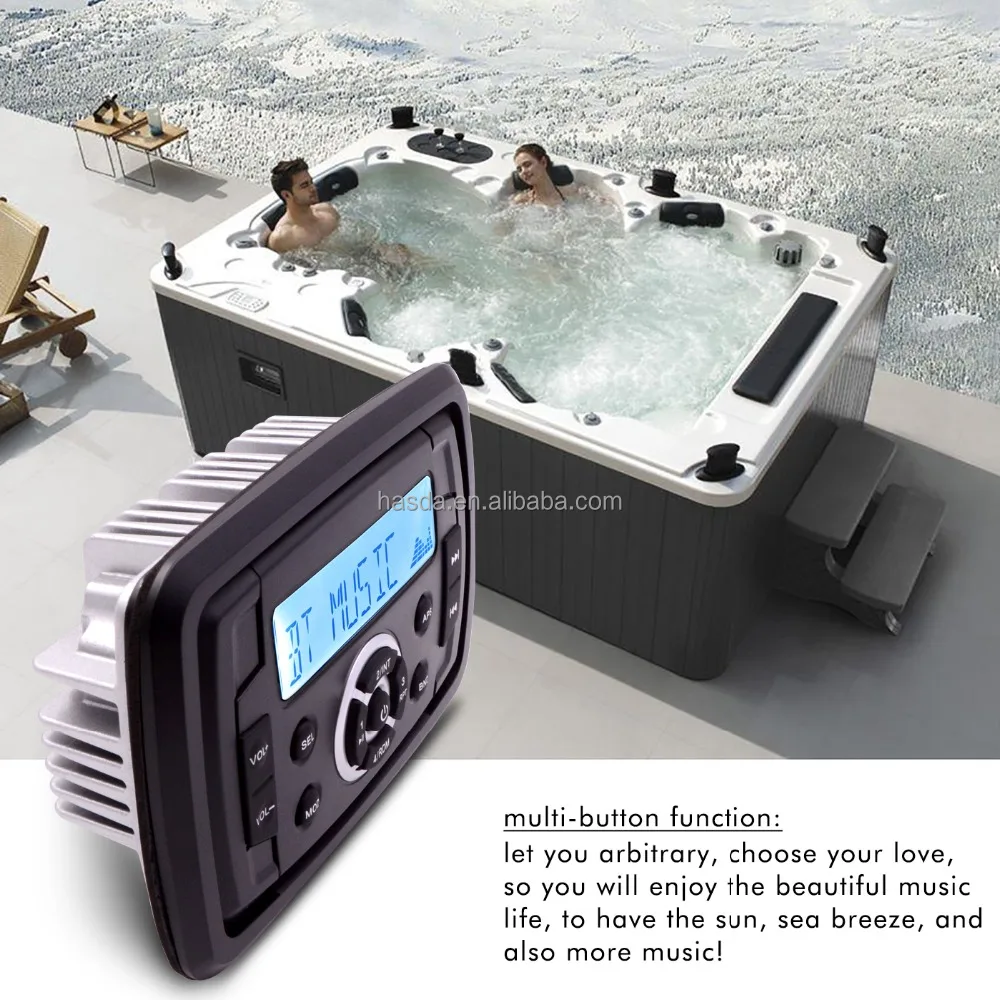 
Marine High Quality Waterproof radio for Car ATV Tractor Boat 