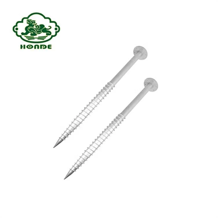 Heavy Duty Earth Screw Ground Anchor Piles