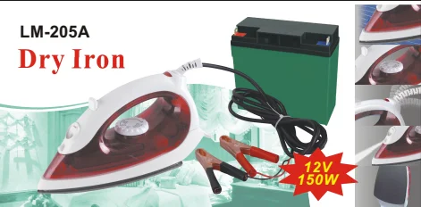 Электрический утюг/распылитель 12 В постоянного тока