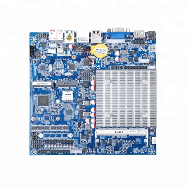 
J1900 Mini Itx industrial motherboard Dual 24 bits LVDS for POS 