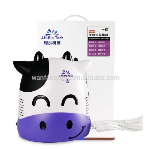 Cartoon Quiet Compressor Nebulizer Medical Air Compressor Nebulizer