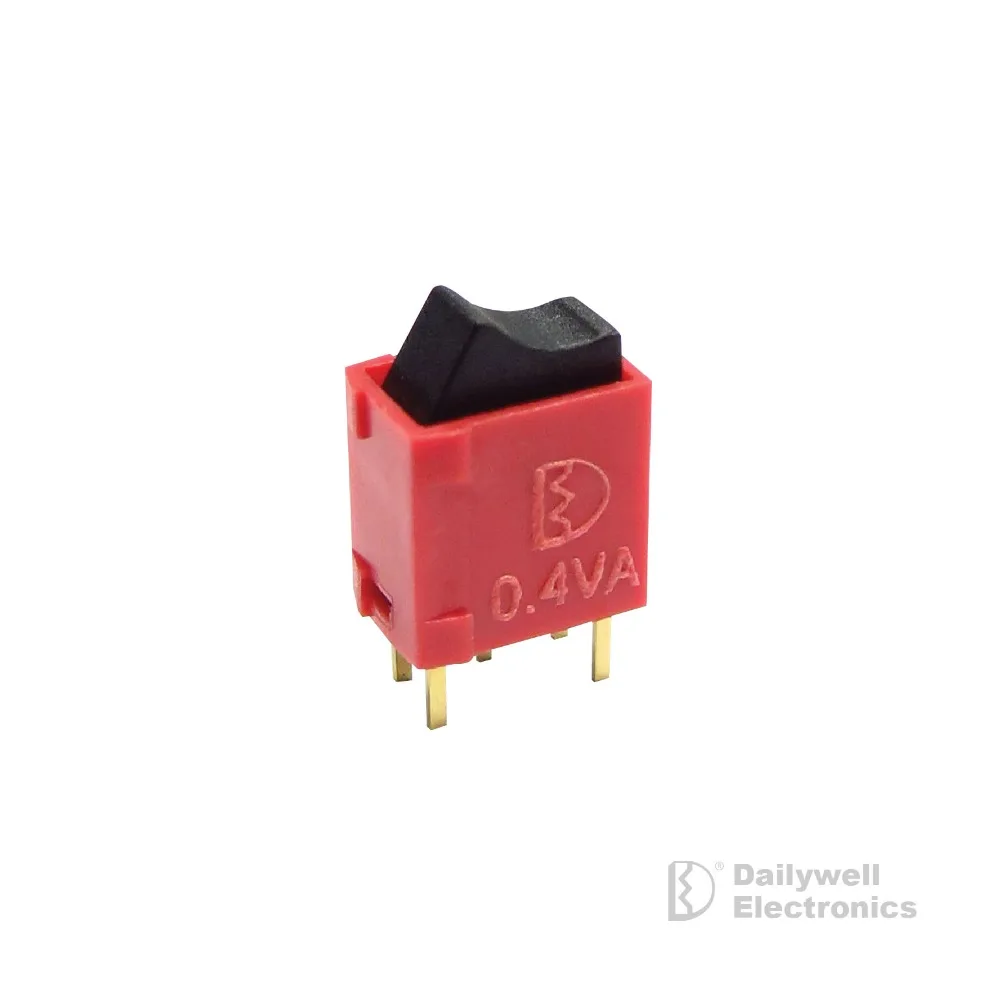 4U series for industrial right angle SPDT sub-miniature rocker switch