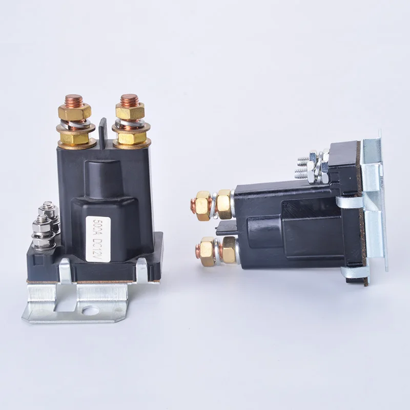 Dual Battery Start relay 4 Pin Large Current 500A 12V 24VDC Car Power Switch,Starting Relay,Auto Start Contactor,Heavy current