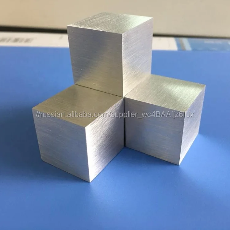 Элемент Периодической таблицы 25,4 мм куб магния Mg напыление целевой