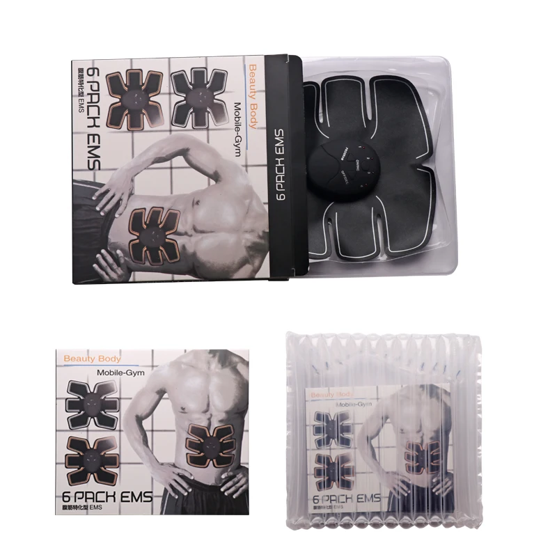 EMS Electronic Custom LOGO Fitness Training AB Massage Stimulation Muscle Trainer Belt