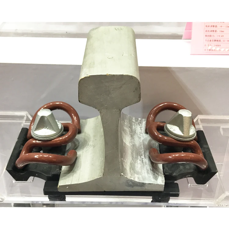 Concrete sleeper WJ7 railway fastener system