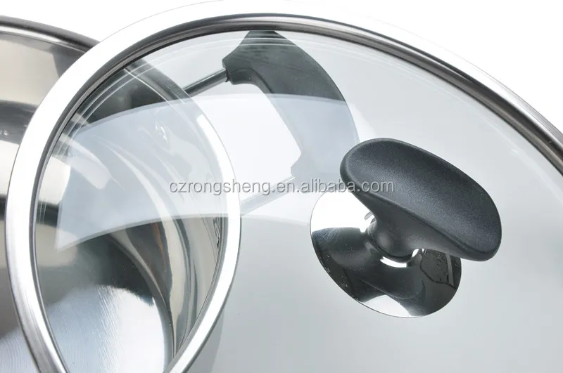 Electric multi-function online shopping classic 430 stainless steel soup pot with lid